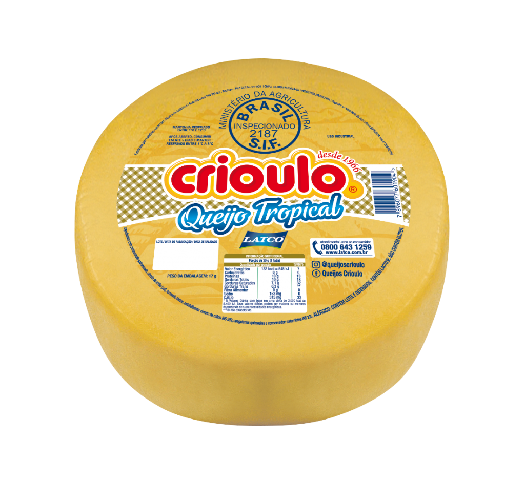  queijo tropical crioulo